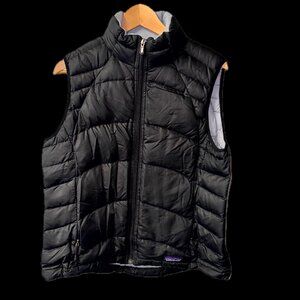 Patagonia Down Vest Castaway Black Hi-Loft 700-fill-power Down L